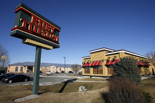 Rick Egan   |  The Salt Lake Tribune

The Ruby Tuesday in Draper, 12147 Factory Outlet Drive has closed. Wednesday, February 2, 2011.