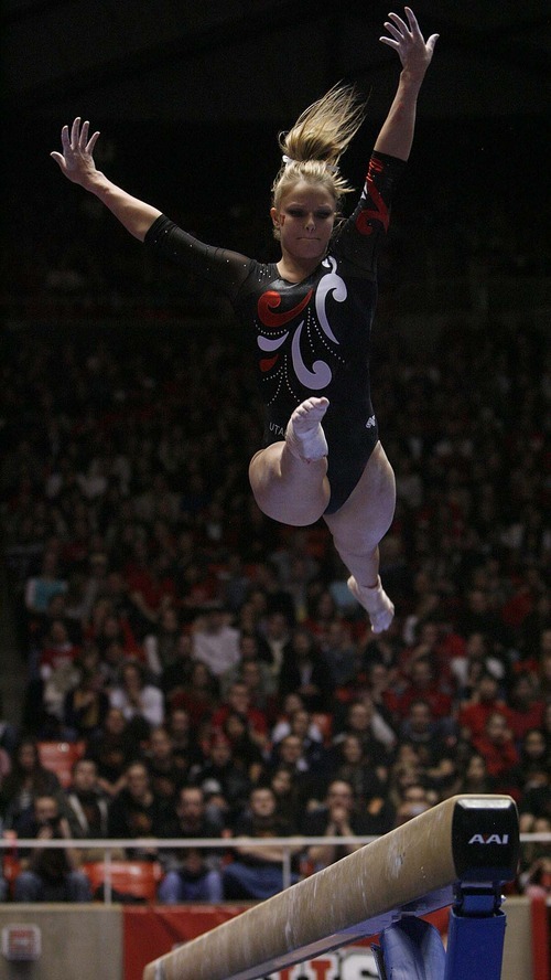 Utah Gymnastics: Utes' Beam Good, Just Not Good Enough - The Salt Lake ...