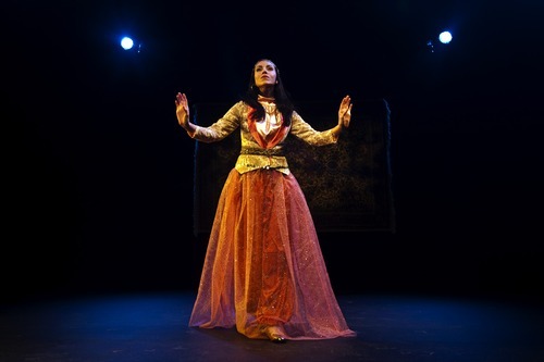 Chris Detrick  |  The Salt Lake Tribune

Deena Marie Manzanares dances in a scene from 