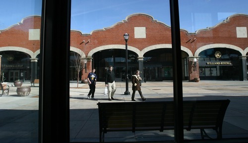 Steve Griffin  |  The Salt Lake Tribune
 
The new courtyard area on the south side of Trolley Square in Salt Lake City, Utah Friday, February 11, 2011.