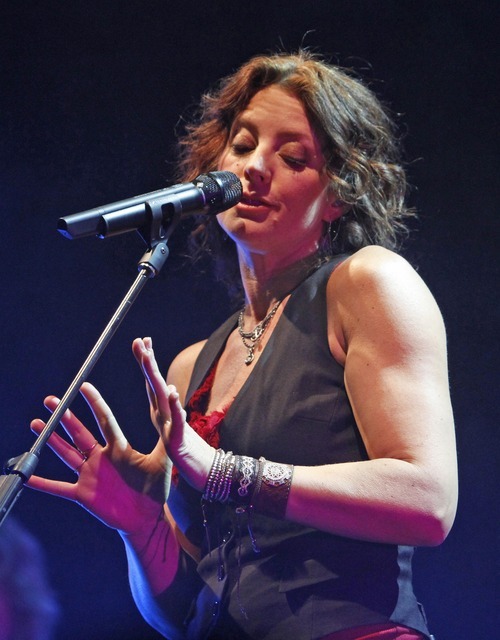 Rick Egan   |  The Salt Lake Tribune

 Sarah McLachlan and Friends perform at Kingsbury Hall, in Salt Lake City, Monday, February 14, 2011