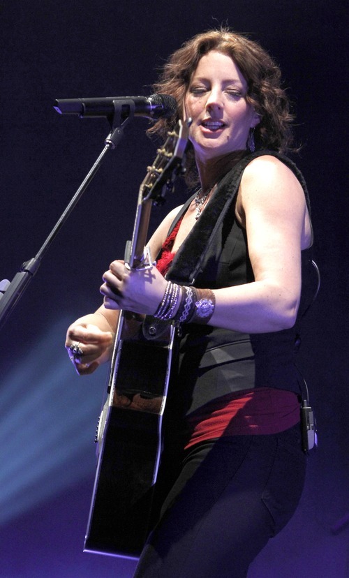 Rick Egan   |  The Salt Lake Tribune

 Sarah McLachlan and Friends perform at Kingsbury Hall, in Salt Lake City, Monday, February 14, 2011