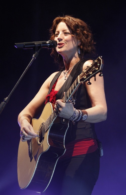 Rick Egan   |  The Salt Lake Tribune

 Sarah McLachlan and Friends perform at Kingsbury Hall, in Salt Lake City, Monday, February 14, 2011