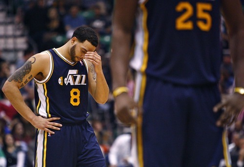 Djamila Grossman  |  The Salt Lake Tribune
A frustrating season for Deron Williams in Utah was cut short when the Jazz traded the All-Star point guard to the New Jersey Nets last week.