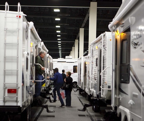 Optimistic outlook at Utah RV Show - The Salt Lake Tribune