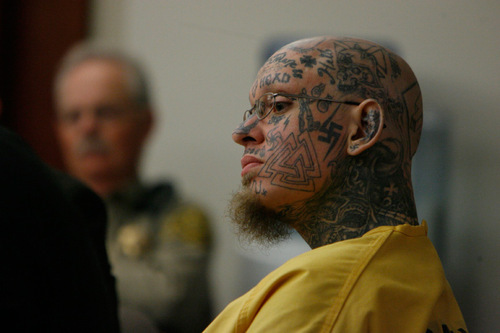 File photo | The Salt Lake Tribune

Curtis Allgier is charged with capital murder and seven other felonies for the June, 25, 2007, slaying of 60-year-old prison officer Stephen Anderson, who was killed with his own gun while taking Allgier to the University Hospital for an MRI. A 3rd District Court judge has found no basis to appoint a new defense team for prison inmate Curtis Allgier, accused of killing a Corrections officer four years ago.