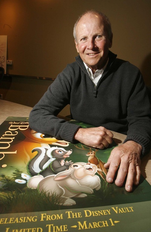 Paul Fraughton  |  The Salt Lake Tribune  Peter Behn, who now lives in Park City was the voice of Thumper, the rabbit , in the Disney classic 