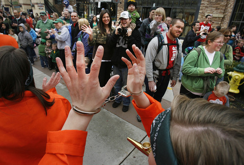 Scott Sommerdorf  |  The Salt Lake Tribune
The crowd reacts to 