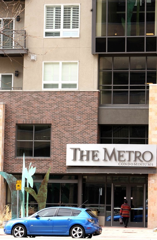 Leah Hogsten  |  The Salt Lake Tribune
The Metro Condominiums called out firefighters 19 times last year because of false alarms - the most of any apartment complex.