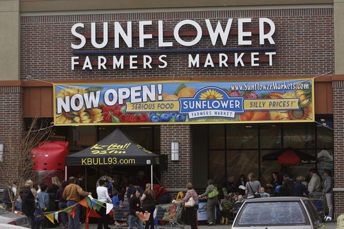 Chris Detrick | The Salt Lake Tribune 
Sunflower Farmers Market is located at 656 E. 200 South in Salt Lake City.