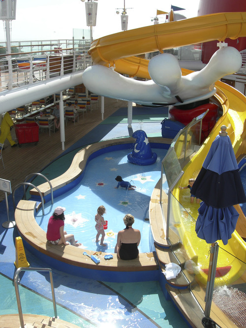 Tom Wharton  |  The Salt Lake Tribune

Family water parks are a popular feature on many cruise ships, making them great fun for family spring breaks.