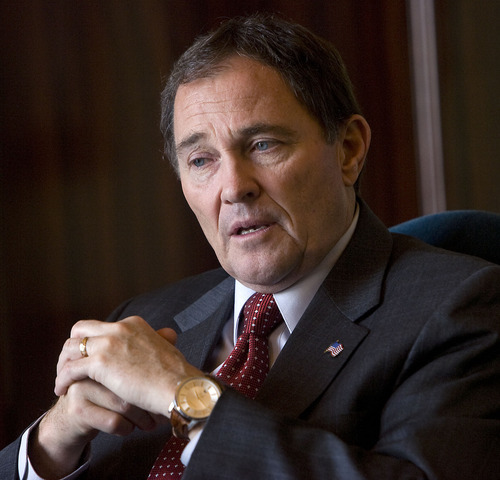 Al Hartmann   |  Tribune file photo
Gov. Gary Herbert