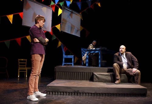 Trent Nelson | The Salt Lake Tribune

(L-R) Topher Rasmussen, Teri Cowan and Kirt Bateman in Plan-B Theatre's production of 