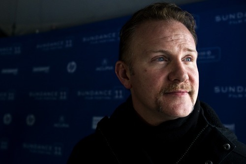 Chris Detrick  |  The Salt Lake Tribune 
Morgan Spurlock poses for a portrait before the premiere for 