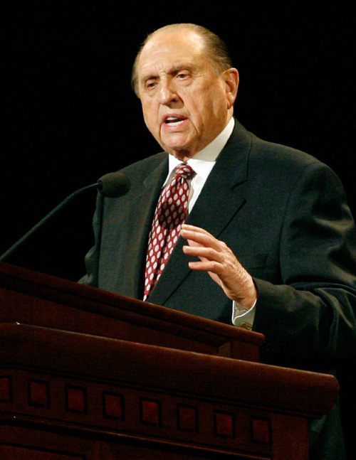 LDS Church President Thomas S. Monson