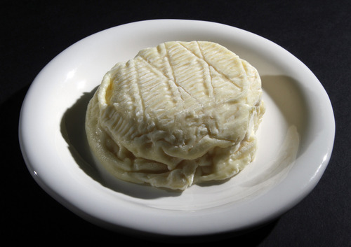 Rick Egan  |  The Salt Lake Tribune
Cremont, a double cream aged cow and goat's milk cheese from Vermont Butter & Cheese Creamery, offers a buttery, tangy flavor.