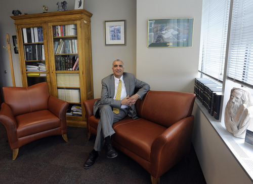 Sarah A. Miller  |  The Salt Lake Tribune
District Attorney Sim Gill has just completed his first 100 days in office as Salt Lake County's top prosecutor.