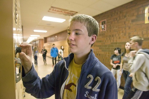 Paul Fraughton  |  The Salt Lake Tribune
Ben Scheffner is in seventh grade at Indian Hills Junior High.