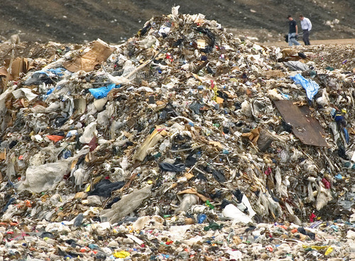 The Salt Lake Tribune file photo
The Salt Lake County landfill may be hiking commercial tipping fees -- which would translate into an increase for homeowners. The plan that won initial approval Tuesday from the County Council would translate into a 32-cent per month hike.