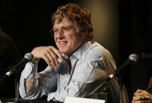 Robert Redford at the Sundance opening-night press conference in 2006. Tribune file photo