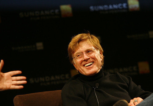 Robert Redford speaks during a press conference at the 2007 Sundance Film Festival. Tribune file photo
