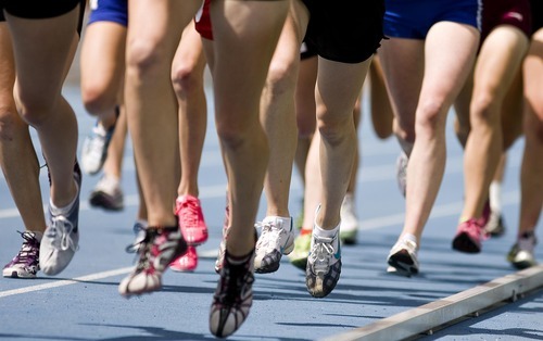 Djamila Grossman  |  The Salt Lake Tribune

Girls compete in the 1600 m at the BYU Track and Field Invitational at Brigham Young University in Provo, Utah, on Saturday, May 7, 2011.