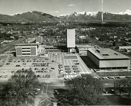 This is the old justice complex where the Salt Lake police department and courts were located. This is now the site of the main Salt Lake City library. Tribune file photo
