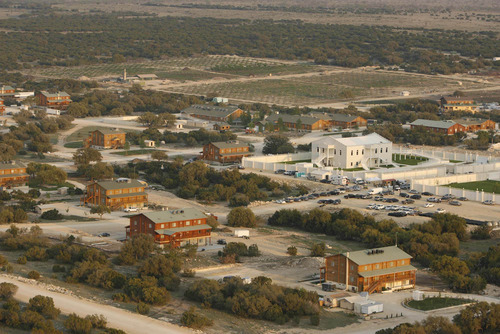 Aerial views of the FLDS compound YFZ 