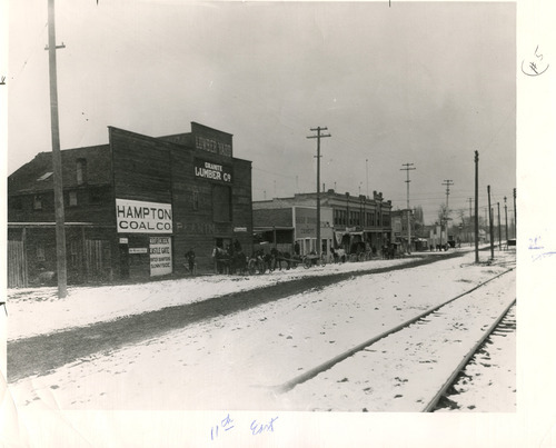 File photo | The Salt Lake Tribune

This undated photo shows horse carriages outside the Granite Lumber Company on 1100 East in Sugar House.