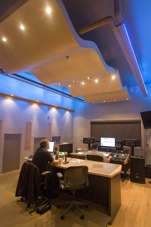 Paul Fraughton  |  The Salt Lake Tribune  A sound editing room at Metcom Studios in Salt Lake City on Wednesday,  May 18, 2011.