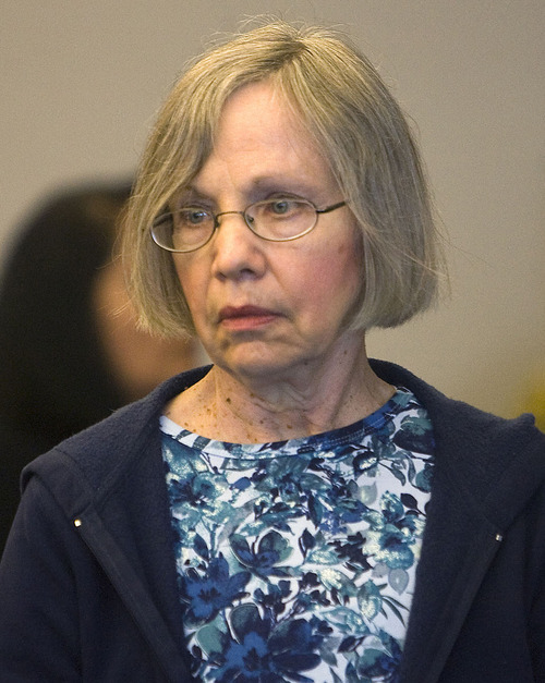 Al Hartmann  |  The Salt Lake Tribune  
Wanda Barzee enters a courtroom in 2010 for sentencing.