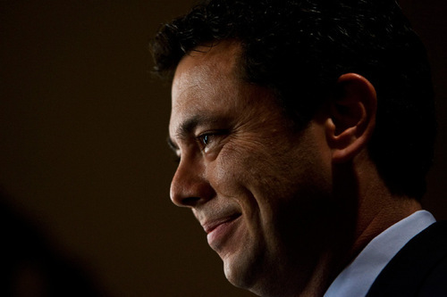 Chris Detrick  |  Tribune file photo
Rep. Jason Chaffetz, R-Utah, felt the wrath of the tea party when he earlier voted for an extension of Patriot Act provisions. He said he will vote against the extensions this week.