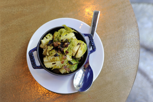 Sarah A. Miller  |  The Salt Lake Tribune

Brussels sprouts at Silver on Main Street in Park City.