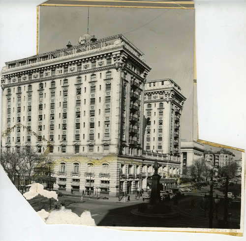 File photo  |  The Salt Lake Tribune

This is a 1938 cutout of the Hotel Utah.