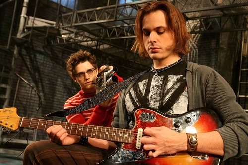 Leah Hogsten  |  The Salt Lake Tribune
Andy Mientus, who plays Mark, left, and Fabio Monteiro, who plays Roger, prepare for Pioneer Theatre Company's upcoming production of 