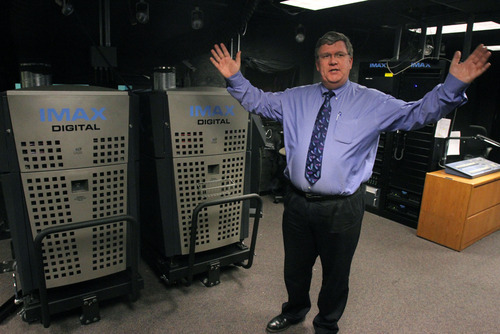 Francisco Kjolseth  |  The Salt Lake Tribune

Clark Planetarium director Seth Jarvis talks about the success of the IMAX theater and other exhibits upgraded under his watch.