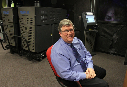 Francisco Kjolseth  |  The Salt Lake Tribune
Clark Planetarium director Seth Jarvis talks about the success of the IMAX theater and other exhibits upgraded under his watch.