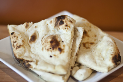 Chris Detrick | The Salt Lake Tribune 
Plain naan at Saffron Valley Indian Street Foods in South Jordan.