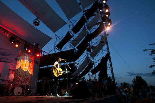 Chris Detrick | The Salt Lake Tribune
Michelle Shocked performs during the 2010 Utah Arts Festival Thursday, June 24, 2010.  This year's annual event begins Thursday, June 23.