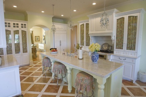 Paul Fraughton  |  The Salt Lake Tribune
The kitchen of a luxury home for sale in Draper.