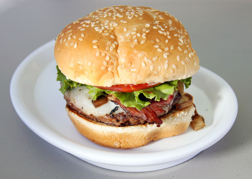 Steve Griffin  |  The Salt Lake Tribune

The Big Al Burger at Sammy's in Provo.