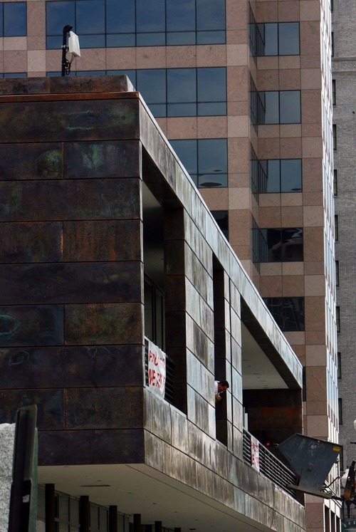 Steve Griffin  |  The Salt Lake Tribune
Salt Lake City's newly revamped Gallivan Center will celebrate its reopening with a Friday concert.