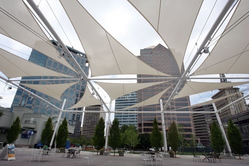 Steve Griffin  |  The Salt Lake Tribune
After an $8.5 million makeover, Salt Lake City's newly revamped Gallivan Center is ready to open.