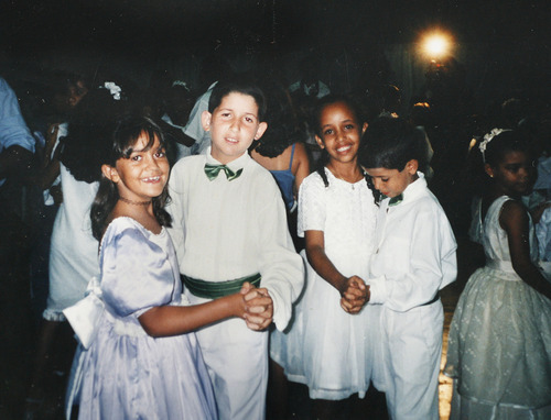 Scott Sommerdorf  |  The Salt Lake Tribune
In this family photo, Raphael Arruda is shown at a graduation dance in Joao Pessoa, Brazil in 1999. Army Cpl. Raphael Arruda's younger brother Andrey Arruda spoke about his brother in the family home in South Ogden, Utah, Monday, July 18, 2011.