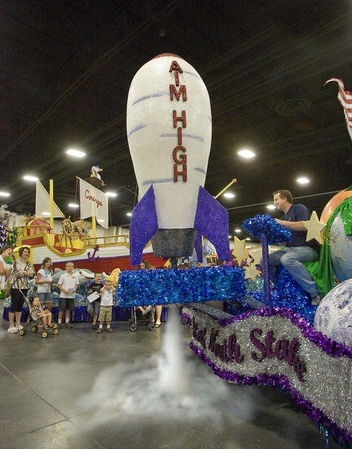 Gallery preview of parade floats for the Days of '47 parade The Salt