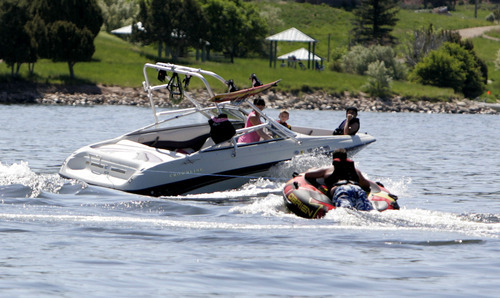 Tribune file photo
Boaters at Rockport Reservoir.