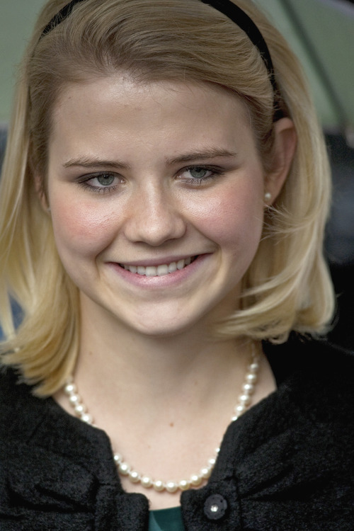 Chris Detrick  |  The Salt Lake Tribune 
Elizabeth Smart after the trial at the Frank Moss Federal Courthouse in Salt Lake City Friday December 10, 2010.  A federal court jury on Friday found Brian David Mitchell guilty in the 2002 abduction of Elizabeth Smart.

