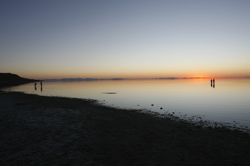 Tribune file photo
Sunset on Antelope Island.