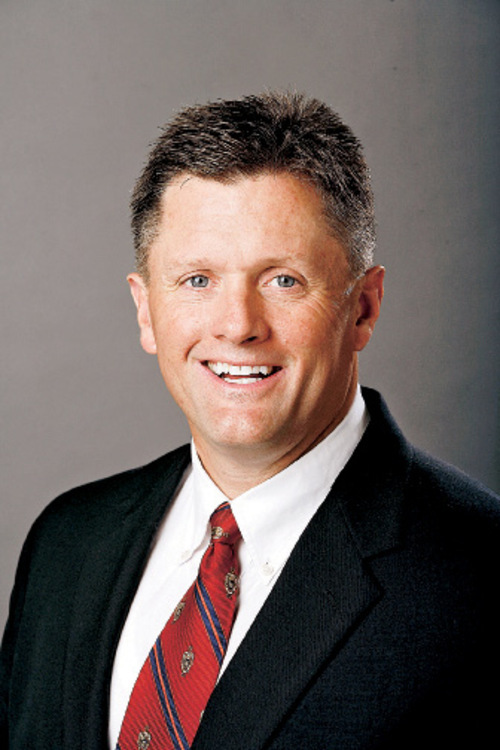 Kyle Whittingham, Head Coach of the 2006 University of Utah Football team in Salt Lake City.  ( Photo/Steve C. Wilson / University of Utah)