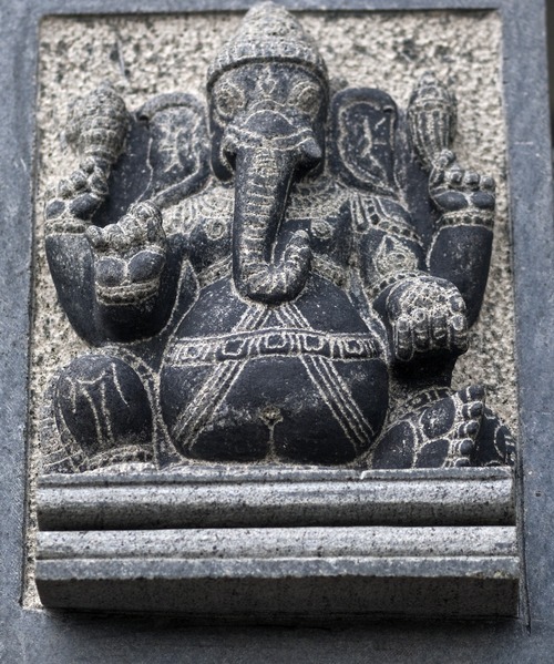 Chris Detrick  |  The Salt Lake Tribune
A carving Ganesha at the Sri Ganesha Hindu Temple in South Jordan Tuesday July 26, 2011.
